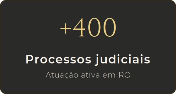 Mais de 400 processos judiciais